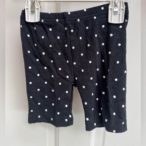 Simple Joys by Carter’s 24M Girls Black & White Polka Dot Pajama Shorts